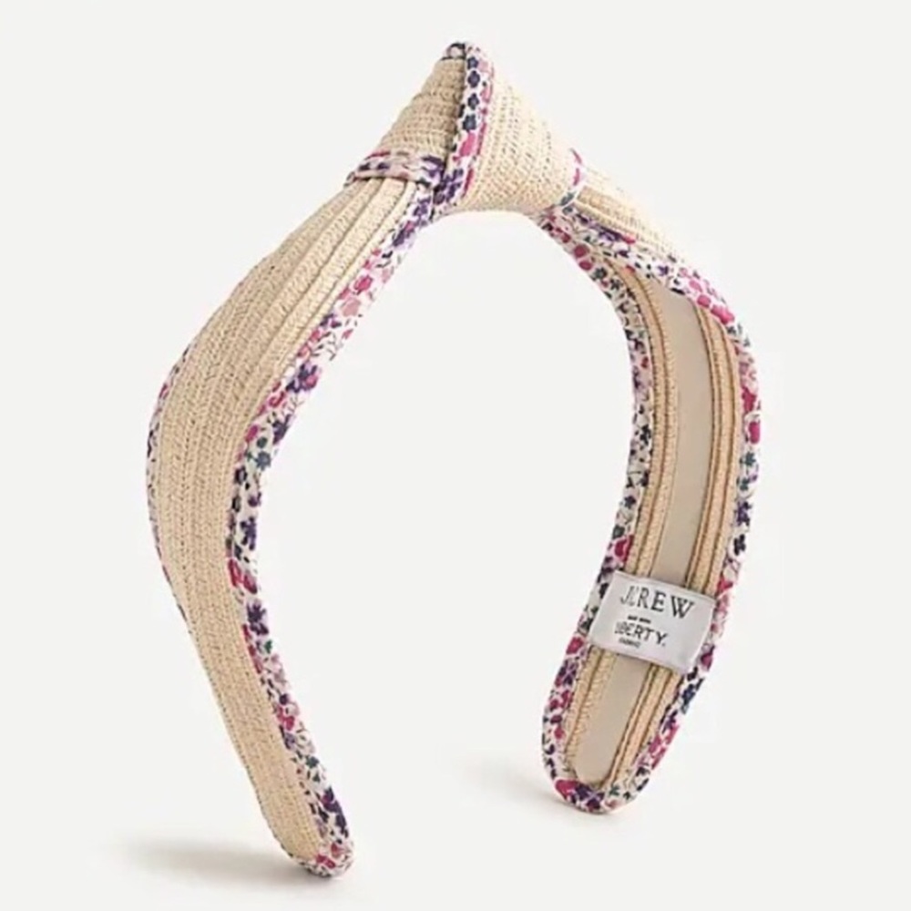 J. CREW Liberty London Print Set of Two Headbands New With Tag - Picture 11 of 11
